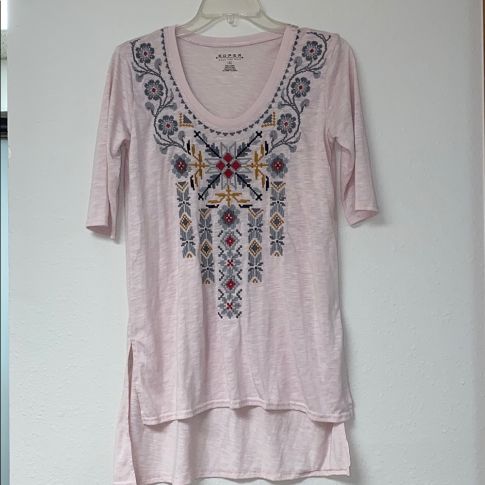 Roper Wear the West Embroidered Tunic